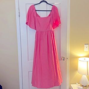 Light Pink MIDI Sundress